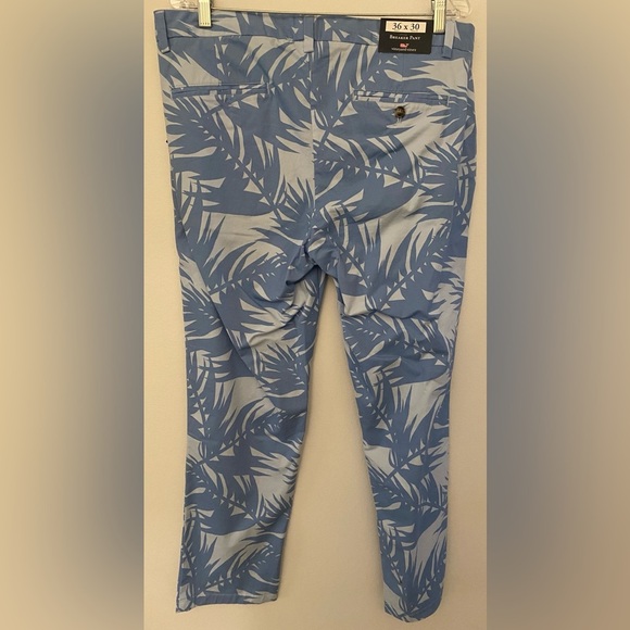 Vinyard Vines Tropical Blue Breaker Pants Men's Sz 36x30 NWT - Picture 2 of 14